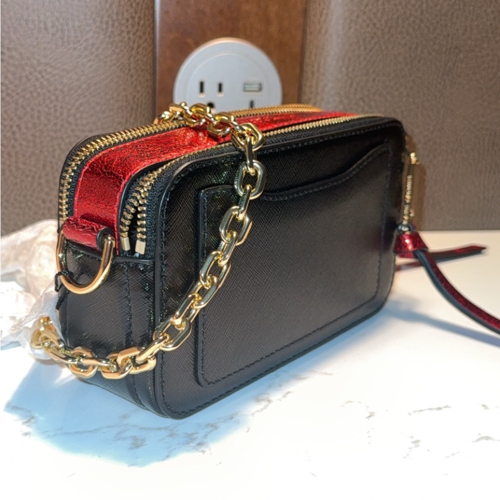 The Snapshot crossbody Red, Gold, black $395 - Picture 9 of 11